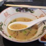 弘明寺丿貫 - 弘明寺豚骨ラーメンのスープ