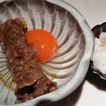 おにく 花柳 - 焼きしゃぶ