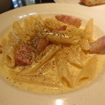 Italian Kitchen BUONO - ペンネのカルボナーラ【2014年6月昼】