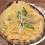 旬菜 だはんで - ホタテの貝みそ焼き