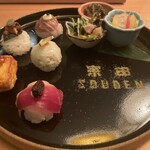 手鞠鮨と日本茶 宗田 - 