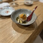 鮨なかもと - タラ白子〜