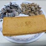 Felna - 厚焼き玉子、ボイルあさり、昆布締めコハダ