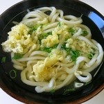 富士見うどん - かけうどん・１玉(240円)