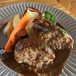 nook - 햄버그 단면