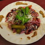 ジジ＆ババ - 霜降り山形牛お肉のカルパッチョ1,650円