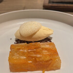 Itsuki - きんかんのテリーヌ、生姜ジェラート