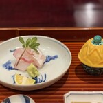 壽山 - 鯛、ウニ