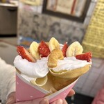 ピエロ - 生クリームバナナいちご