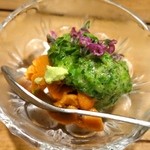 とく山 - ［４回目］ウニ オクラ とろろ