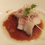 上海 小南国 - 赤魚の蒸し料理　醤油風味