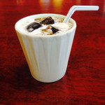 Koukashitasakaba Hohohon'Nori - 食後のコーヒーはアイスとホットが用意されてました。
                        暑かったのでアイスをチョイス穴場でした