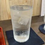 パンとごはん まめきち - 焼酎ソーダ割？