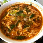 仙台牛焼肉 バリバリ - ランチのハーフカルビラーメン