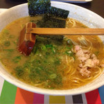 炭火焼鳥 一喜鶏 - ミソラーメン 辛 600円@2014/06/21