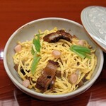 辻布紗 - アッツアツ　穴子の蒸し寿司