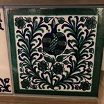 スペイン食堂 ラ・ファローラ - 新婚旅行で買った皿と同模様