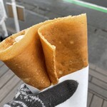ナカミチクレープ - 料理写真:歯応えの良い生地