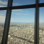 そらのいろ麹町本舗 - 富士山がクッキリ見えるのは珍しいと、たまたま横のガイドさんが言ってた