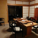 Soba Kaiseki Azumino - 個室です