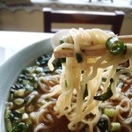大亀食堂 - 風味の薄い青ネギは残念