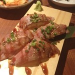 Yakiniku Toraji - サーロインのにぎり