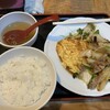 中華料理 華門 - 250203月　大阪　中華料理 華門　Bランチ肉炒め＆えび玉850円