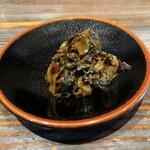 長浜ラーメン - サービスの自家製高菜