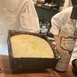 チニャーレ ヴィーノ エ パーネ - フォカッチャ焼く前