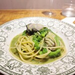 MYRTEN - 牡蠣と菜の花のジェノベーゼ