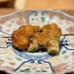 薪鳥新神戸 - 高原比内地鶏 手羽 ねぎま