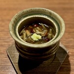 薪鳥新神戸 - 薪焼きブラウン榎の餡