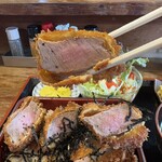 山水 - ヒレカツ重
