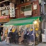 大統領 - 退店時間。超満員。