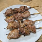 大統領 - タンとハツ。肉が大き目で食べ応えが良い