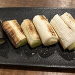 横須賀夜市 - 泥ネギ焼き