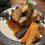 横須賀夜市 - 美湯豚のグリル