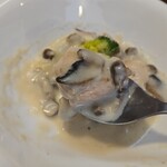 キッチン ブルー グローブ - ゴロゴロなチキン