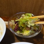 キッチン ブルー グローブ - サラダはサッパリ