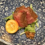 もちづき - 宮崎牛　宮崎金柑　唐辛子味噌