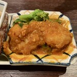 宵ノねこ - 海老と菜花のチリソース炒め