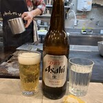 いか玉屋プラスアルファー - やっぱ大瓶からやね。