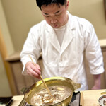 道人 - ⑨秋田の月の輪熊鍋
      〜この時期の月の輪熊鍋は美味い。昔はジビエといえば猪だったが、今はやっぱり熊肉がジビエではサイコーだと思うな〜♡