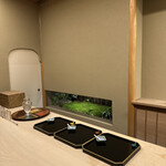 道人 - 中庭を覗ける小窓