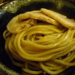 中華蕎麦 とみ田 - 自家製全粒粉極太麺