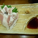 風来坊 - 2014.07 鶏ささみの霜降り（４５０円）