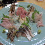 おばこ寿司 - お造り盛り合わせ