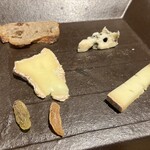 フランス料理 ル・クール - チーズ盛り合わせ