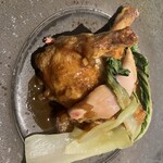 フランス料理 ル・クール - スペイン産ひな鳥ロースト