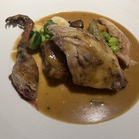 フランス料理 ル・クール - スコットランド産ヤマウズラのロースト